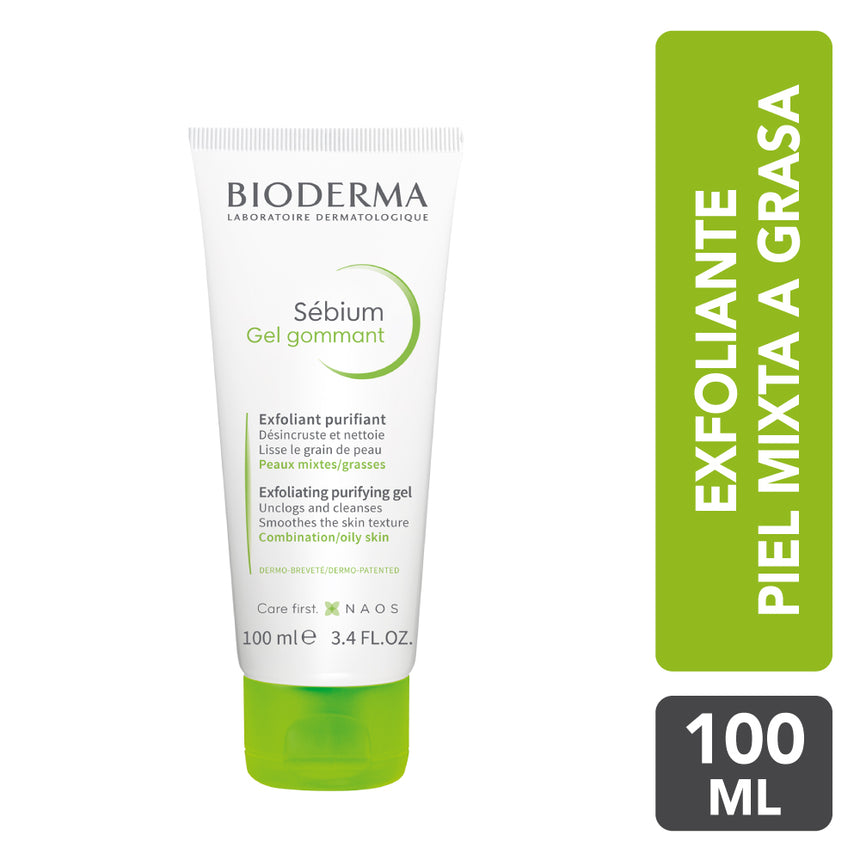 Gel Exfoliante Bioderma Sébium Gommant 100 ml