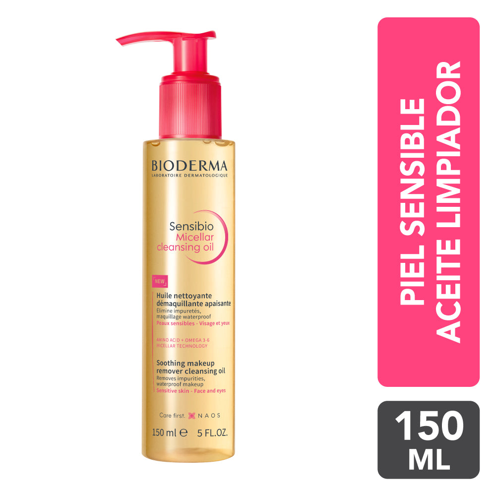 Bioderma Sensibio Aceite Micelar 150 ml.