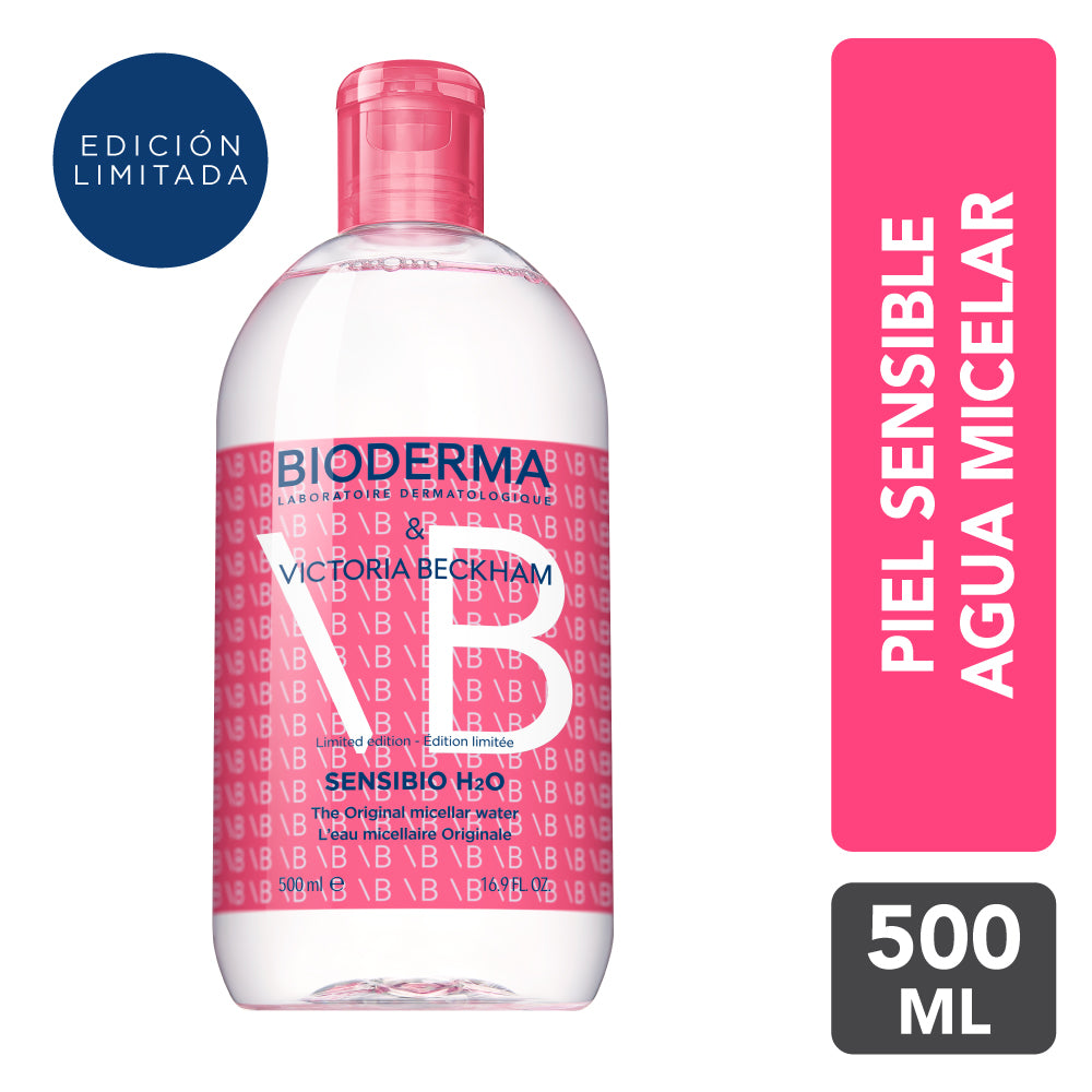 Bioderma Sensibio H2O Edición Victoria Beckham 500 ml.