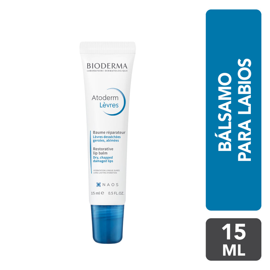 Bálsamo Labial Bioderma Atoderm Lèvres 15 ml