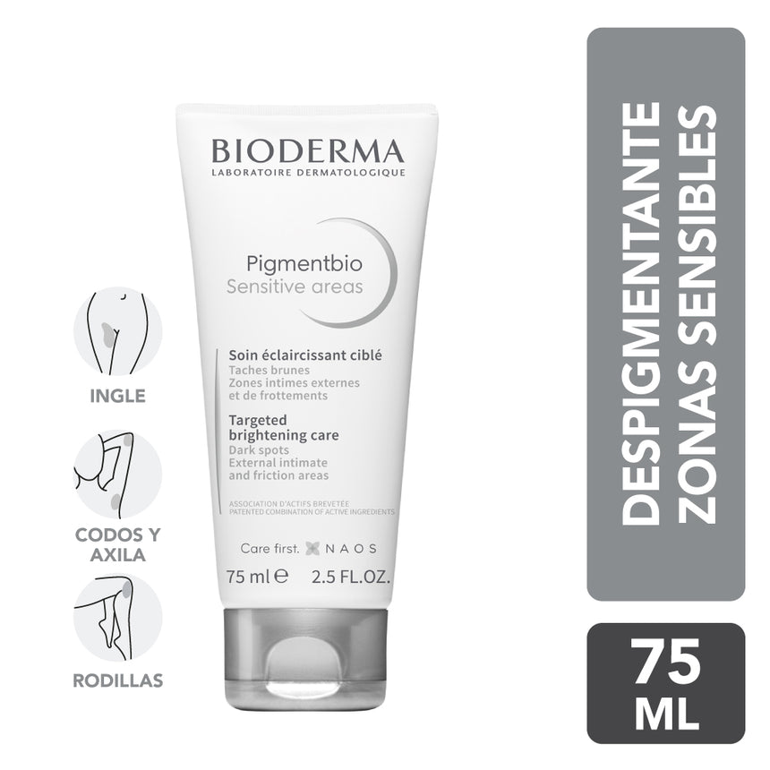 Crema Bioderma Pigmentbio Sensitive Areas 75 ml