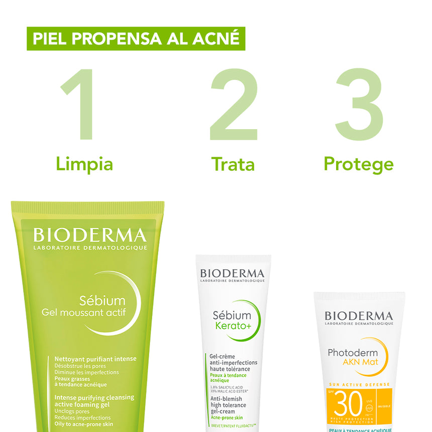Gel Limpiador Bioderma Sébium Actif 200 ml