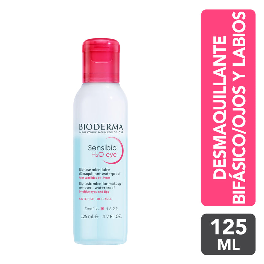 Desmaquillante Bioderma Sensibio H2O Eye 125 ml