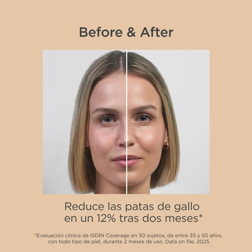 Base de maquillaje ISDIN Coverage SPF 50+ Pearl 30 g