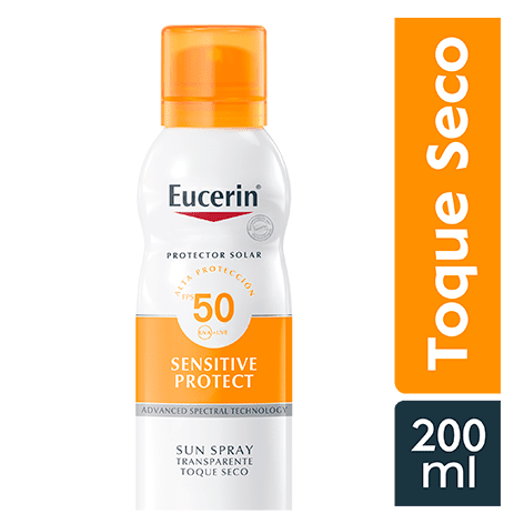 Eucerin Transp. Sun Spray Toque Seco SPF 50+ 200ml