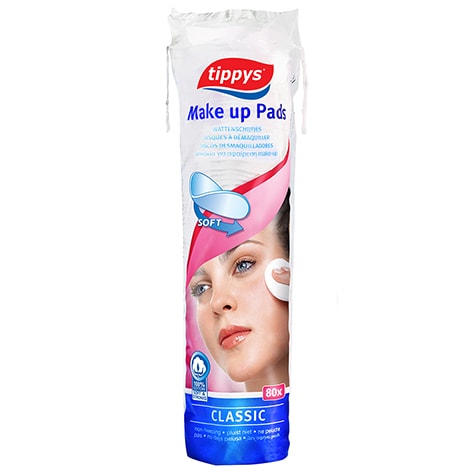 Tippys Discos Desmaquillantes 80 ud.