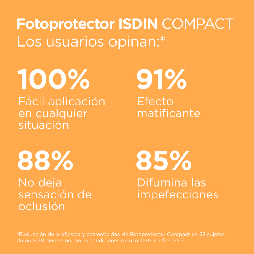 Fotoprotector Isdin Compacto Bronze SPF 50+ 10 g