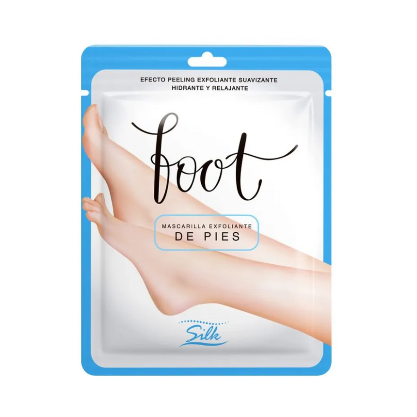 Silk Mascarilla Exfoliante de Pies 2 unidades.