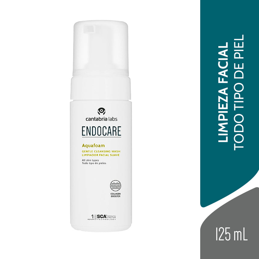 Limpiador ENDOCARE ESSENTIAL Aquafoam 125 ml.