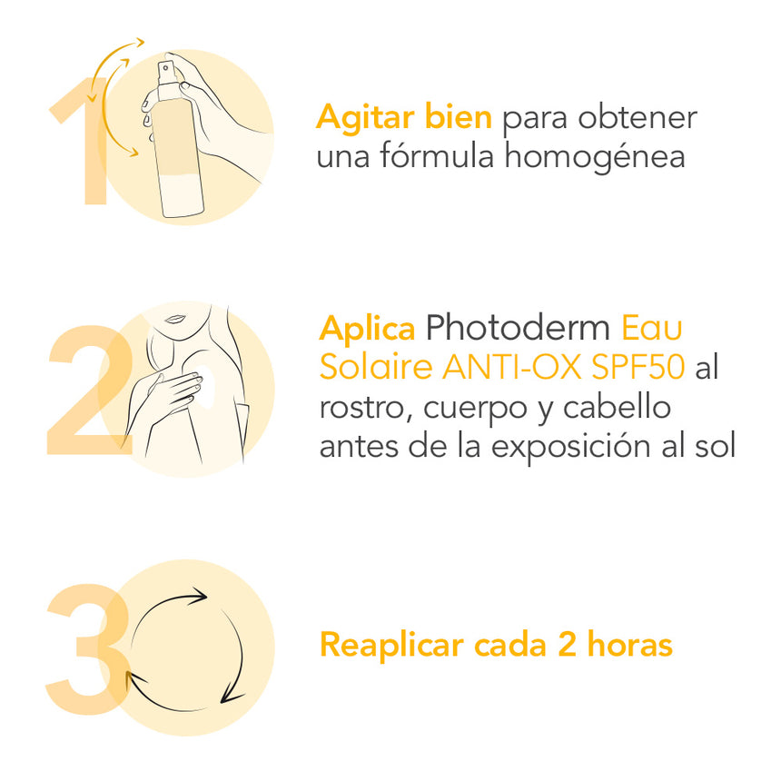 Fotoprotector Bioderma Eau Solaire Anti Ox SPF 50 200 ml