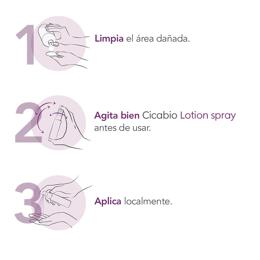 Lotion Spray Bioderma Cicabio 40 ml