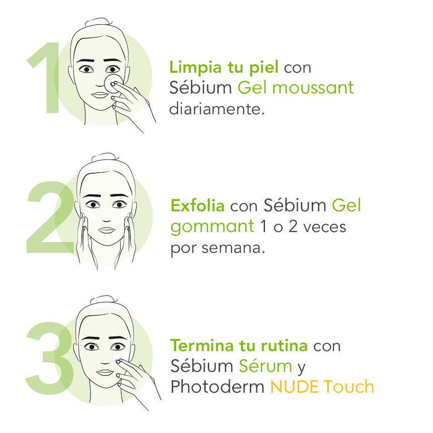 Gel Exfoliante Bioderma Sébium Gommant 100 ml