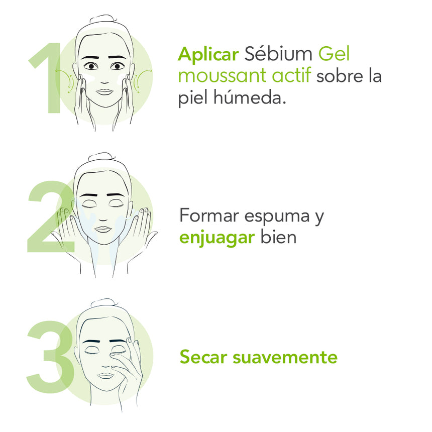 Gel Limpiador Bioderma Sébium Actif 200 ml