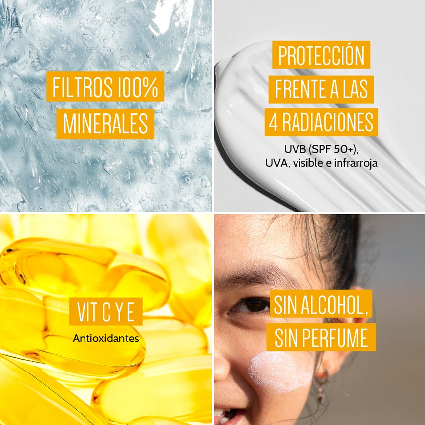 Fotoprotector Heliocare 360 Pediatrics Mineral SPF 50+ 50 ml
