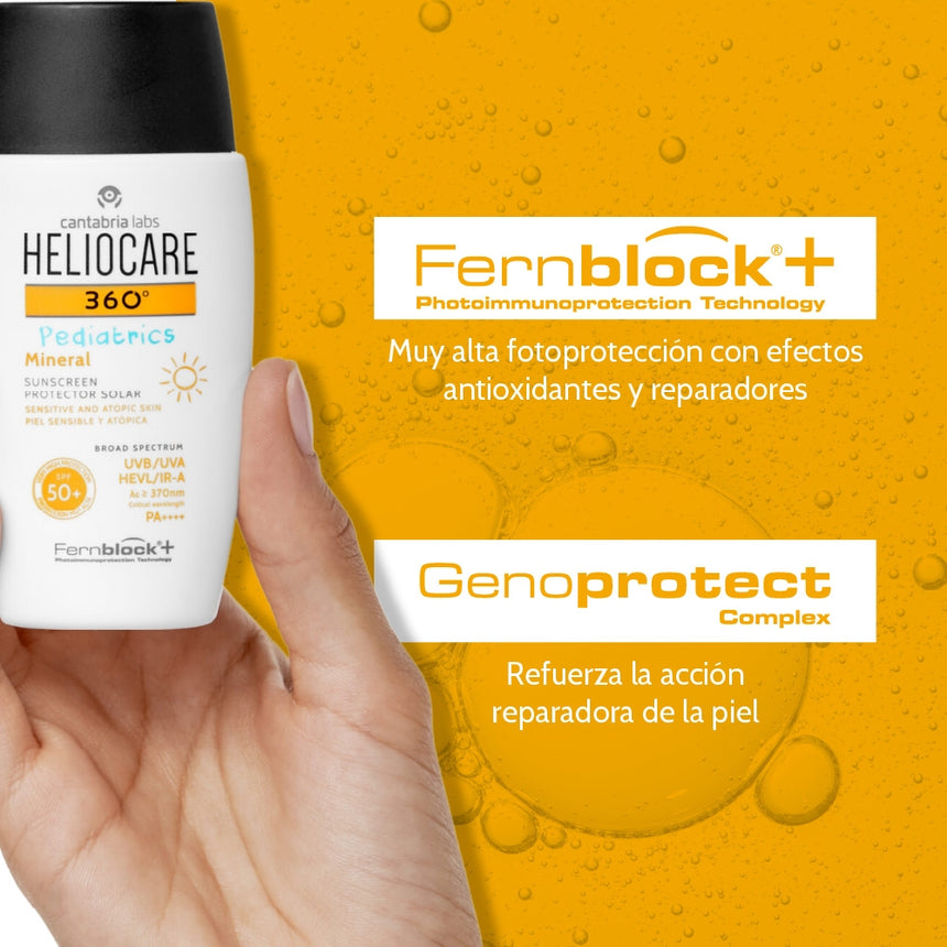 Fotoprotector Heliocare 360 Pediatrics Mineral SPF 50+ 50 ml