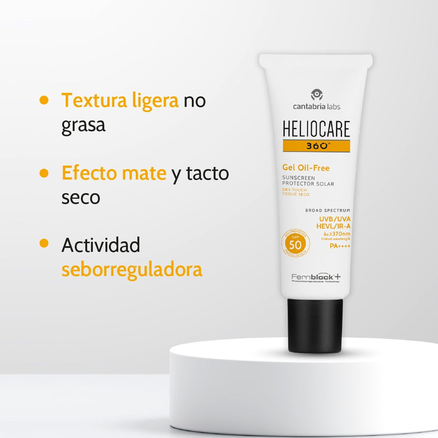 Fotoprotector Heliocare 360 Gel Oil Free 50 ml
