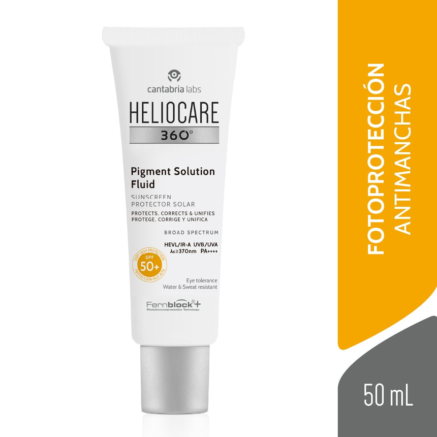 Fotoprotector HELIOCARE 360º Pigment Solution Fluid SPF 50+ 50 ml.