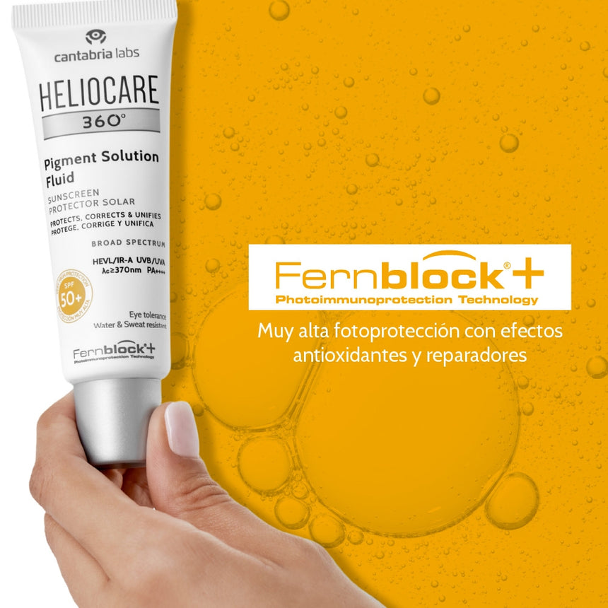 Fotoprotector HELIOCARE 360º Pigment Solution Fluid SPF 50+ 50 ml.