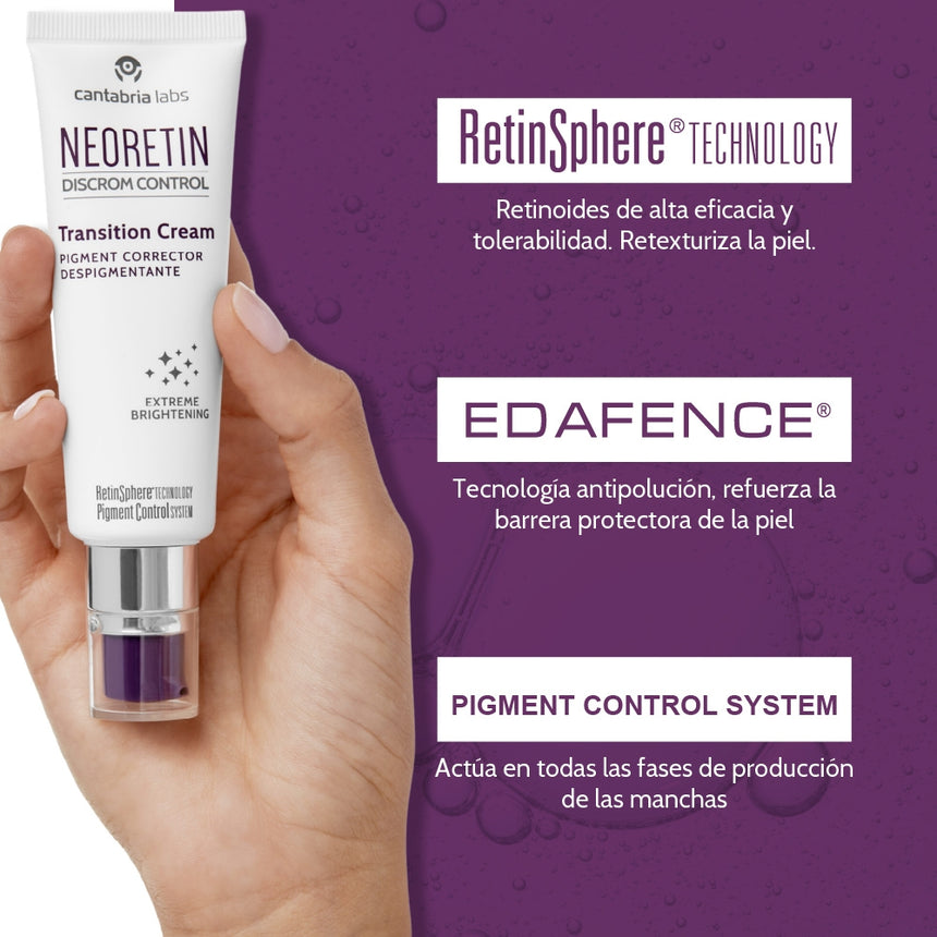 Despigmentante NEORETIN DISCROM CONTROL Transition Cream 50 ml.