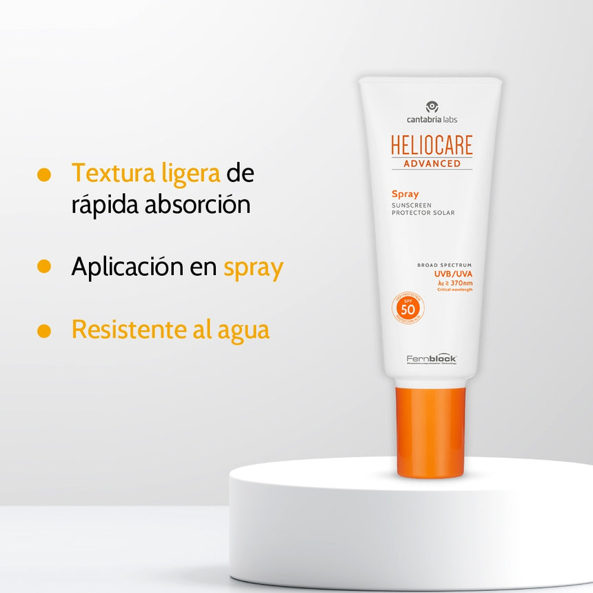 Fotoprotector corporal HELIOCARE Advanced Spray SPF 50 200 ml.