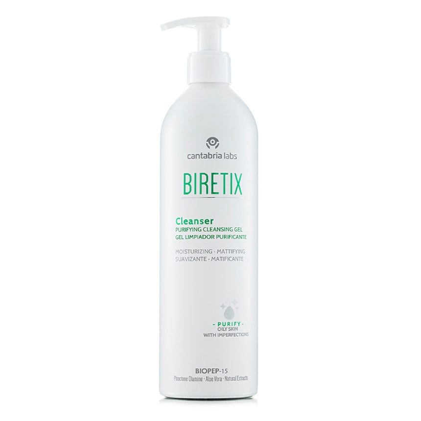 Gel Limpiador Biretix Cleanser Piel Mixta Grasa 400 ml