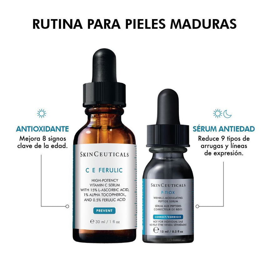 SkinCeuticals Serum Antioxidante Anti arrugas y pérdida de firmeza CE FERULIC 30 ml.