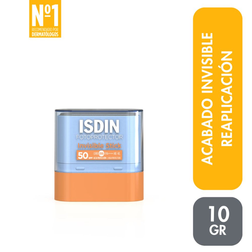 Fotoprotector Isdin Invisible Stick SPF 50 10 g