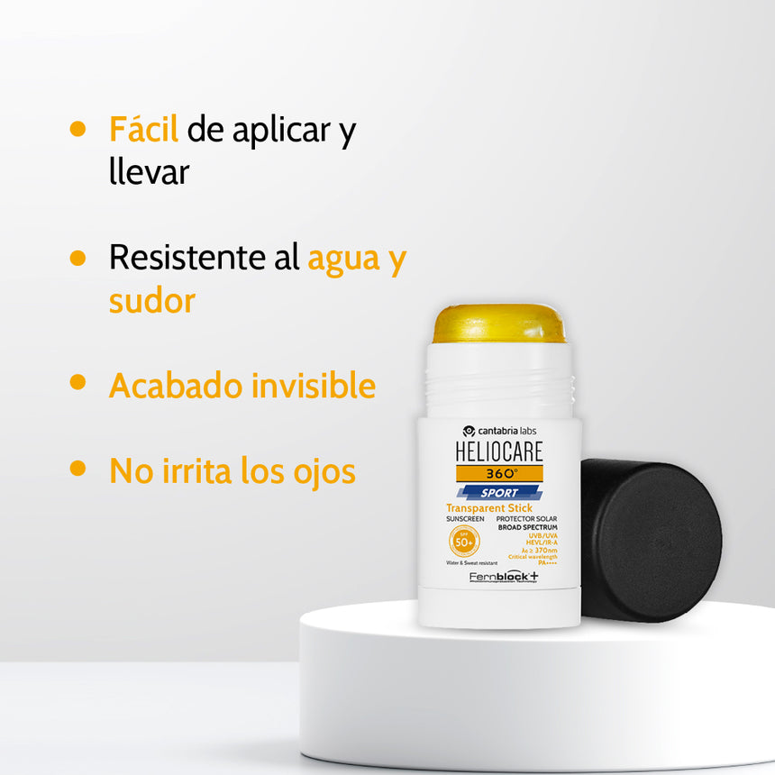 Fotoprotector Heliocare 360 Sport Stick 25 g