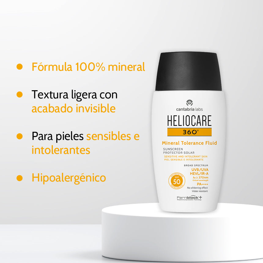 Fotoprotector Heliocare 360 Mineral Tolerance 50 ml