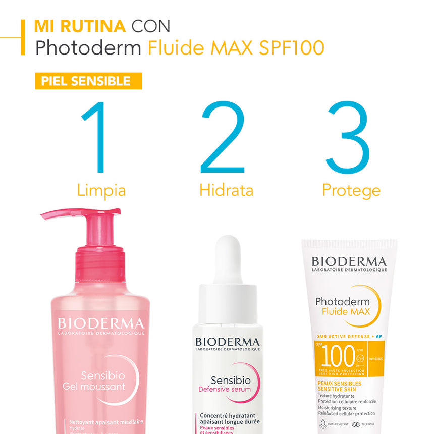 Fotoprotector Tono Light Bioderma Photoderm Max Fluide SPF 100 40 ml
