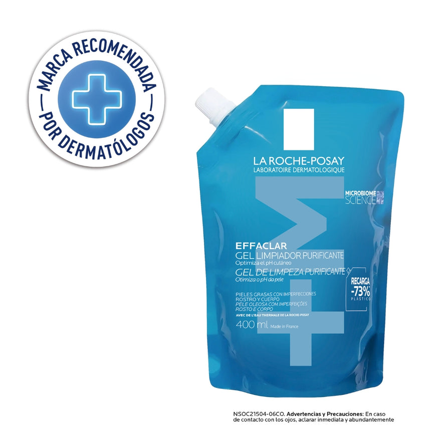 Refill La Roche Posay Effaclar Foaming Gel 400ml