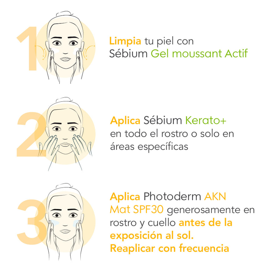 Fotoprotector Bioderma Photoderm AKN Mat SPF 30 40 ml
