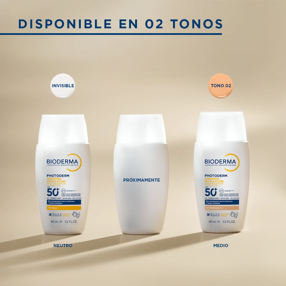 Bioderma Photoderm Xdefense Ultrafluid Invisible SPF50+ 40 ml.