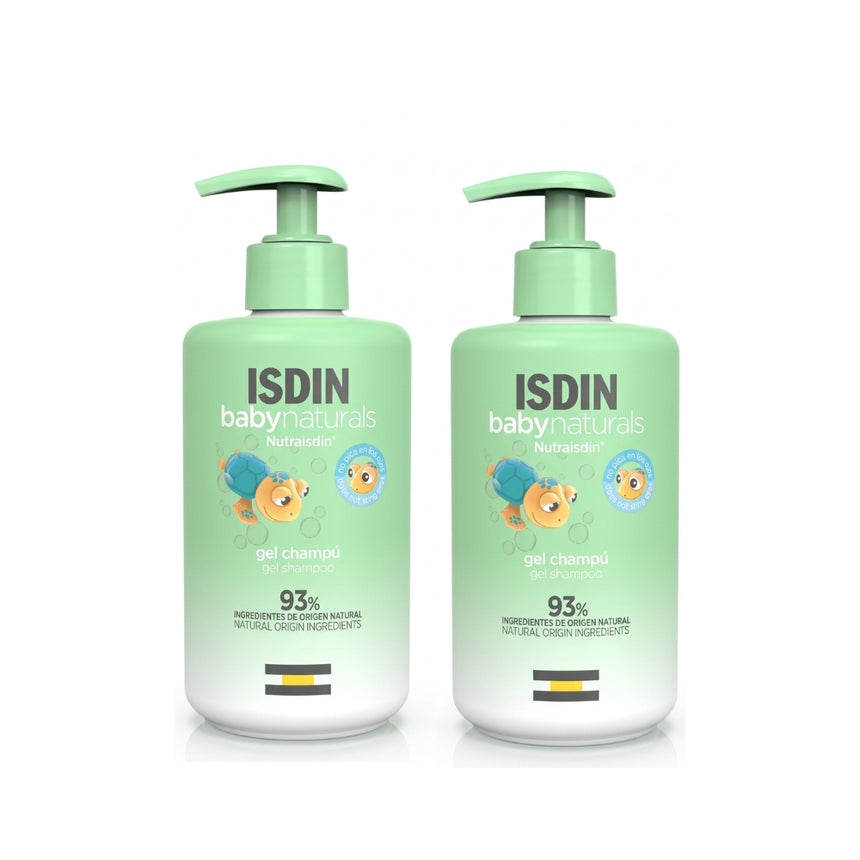 Pack Isdin Baby Naturals Gel Shampoo 400 ml
