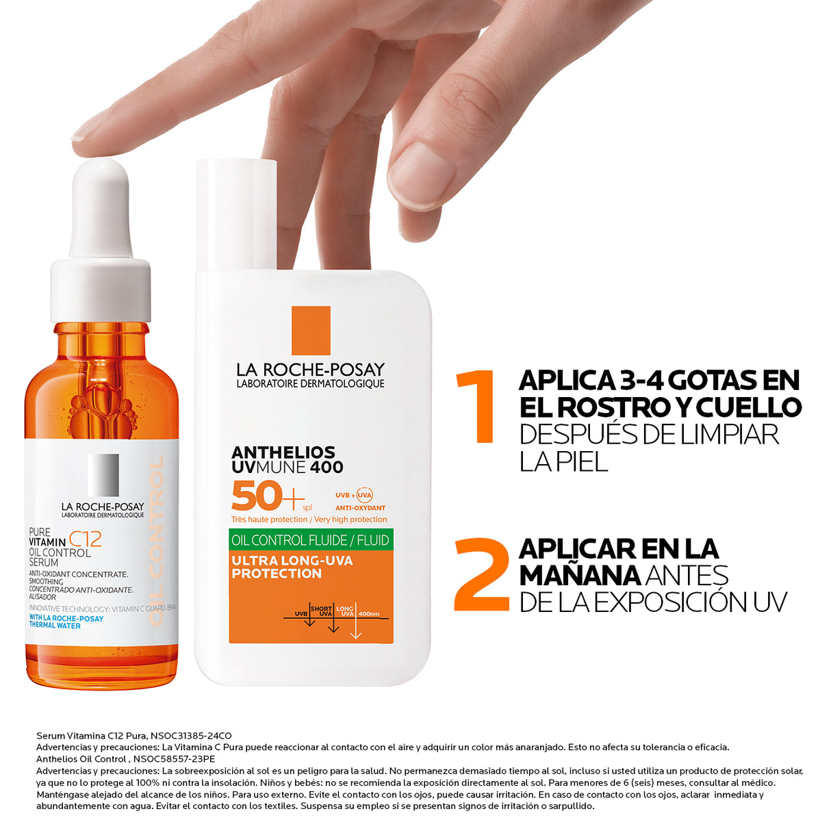 La Roche Posay Serum Pure Vitamin C12 Oil Control 30 ml.