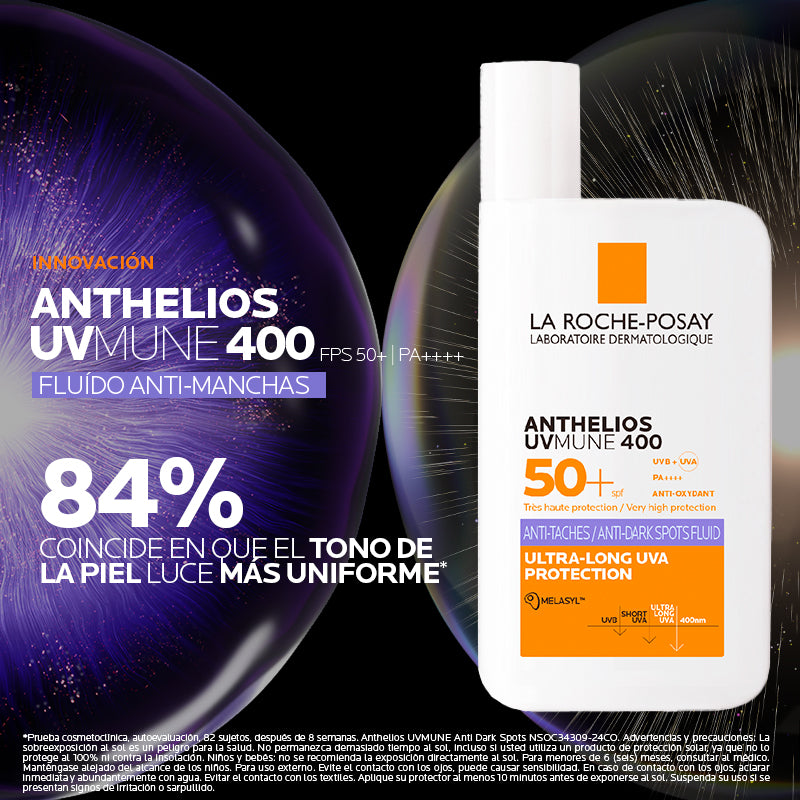 La Roche Posay Anthelios UV MUNE 400 Antimanchas SPF50+ 50 ml.