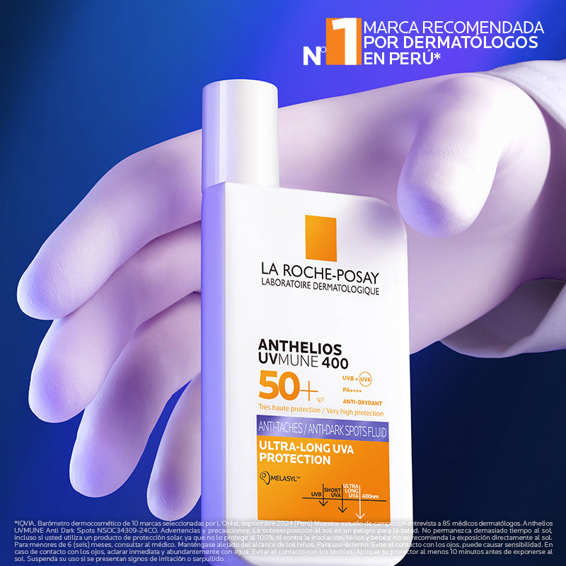 La Roche Posay Anthelios UV MUNE 400 Antimanchas SPF50+ 50 ml.