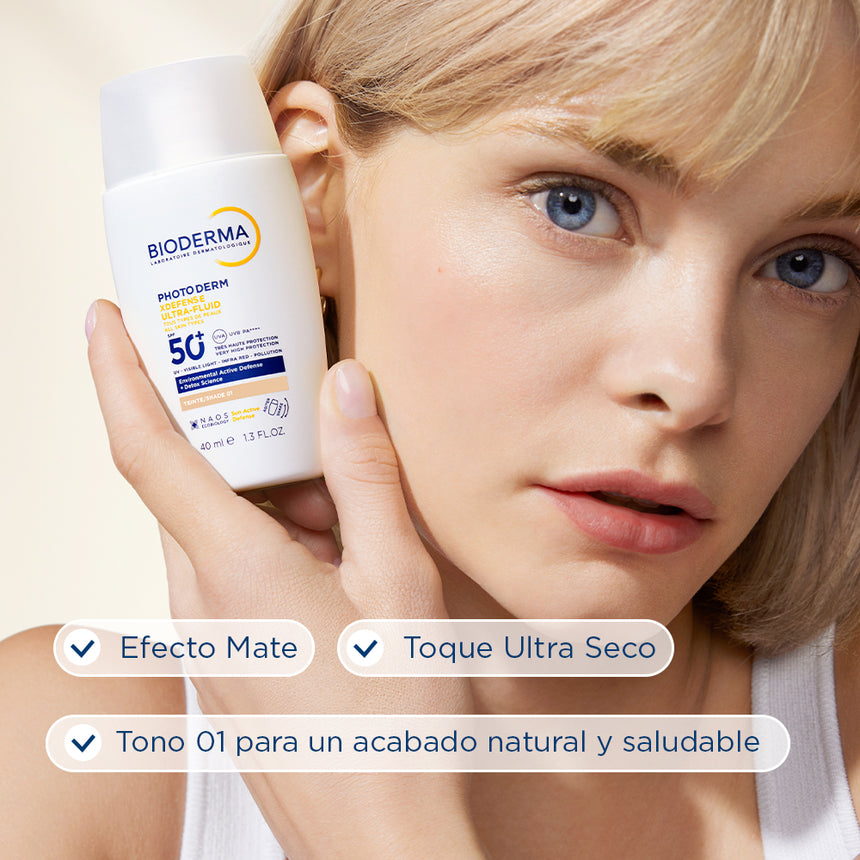 Pack Bioderma Photoderm XDefense Ultrafluid SPF50+ 40 ml Tono 1