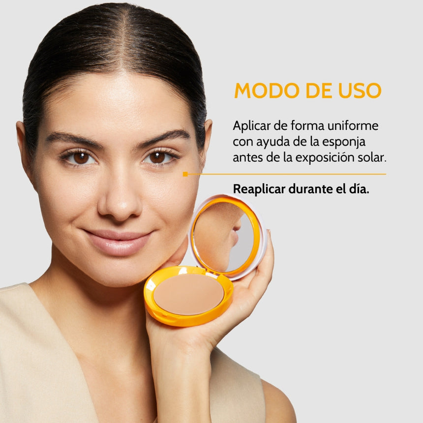 Fotoprotector Beige Heliocare 360° Color Oil Free Compact SPF 50+