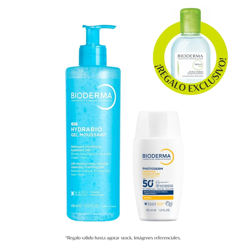 Pack Bioderma Limpieza y Fotoprotección