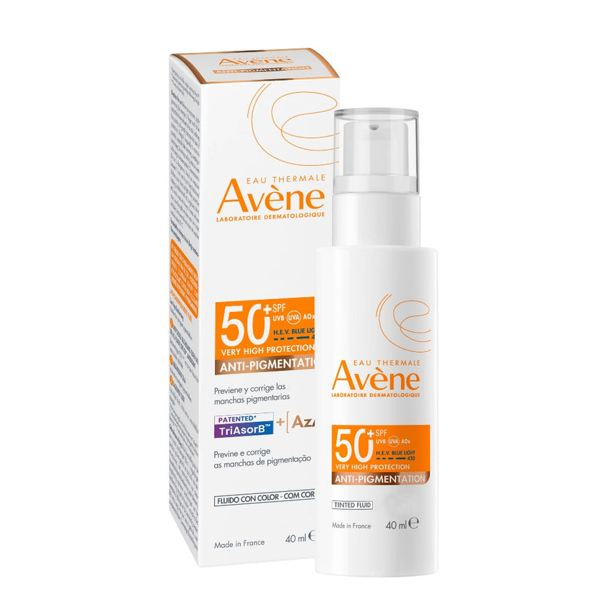 Fotoprotector Avène Solar Antipigmentación SPF 50+ 40 ml