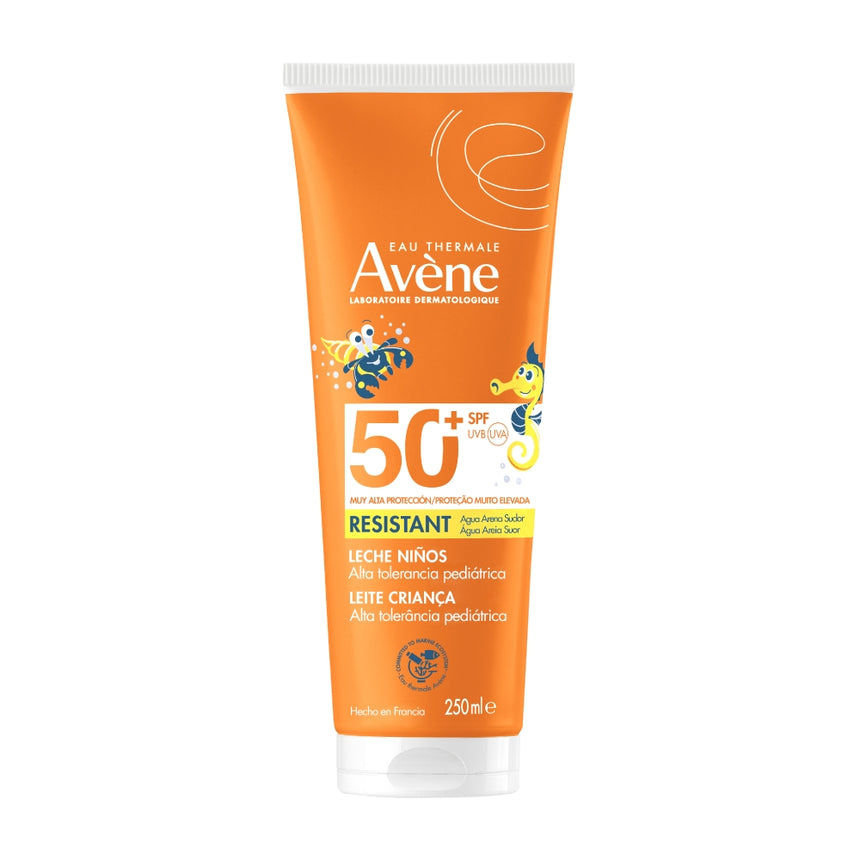 Fotoprotector Avène Solar Leche Infantes SPF 50+ 250 ml