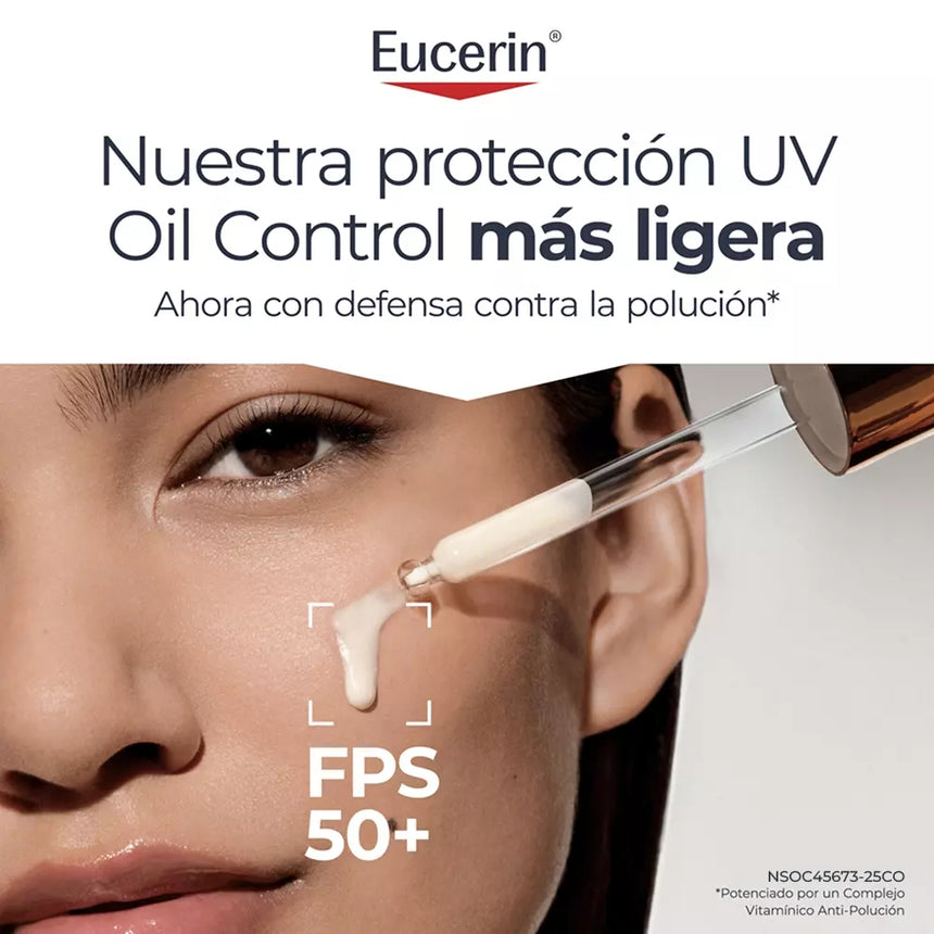 Fotoprotector Eucerin Oil Control Toque Seco Sérum 30 ml
