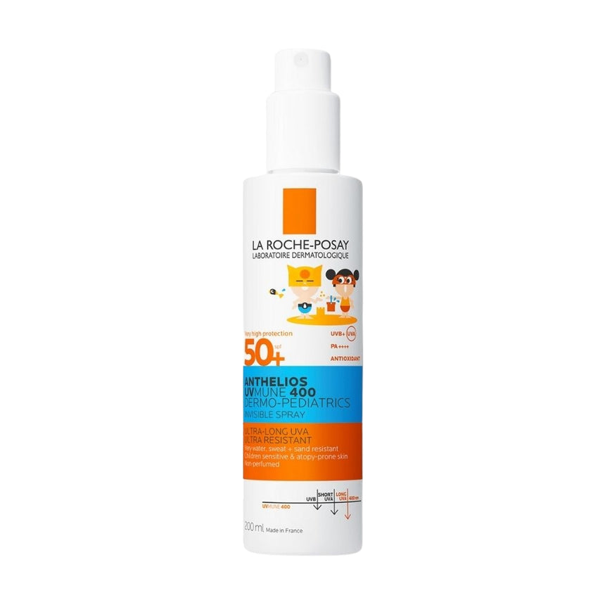 Fotoprotector La Roche Posay Pediatrico Anthelios UVMUNE 400 Spray Invisible SPF 50+ 200 ml