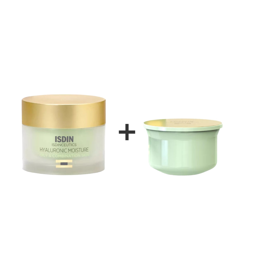 Pack Hyaluronic Moisture Isdin + Refill Oily Skin