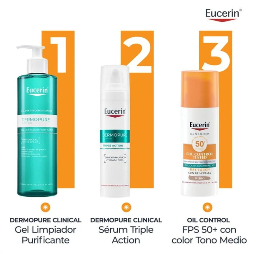 Fotoprotector Tono Medio Eucerin Oil Control SPF 50 50 ml