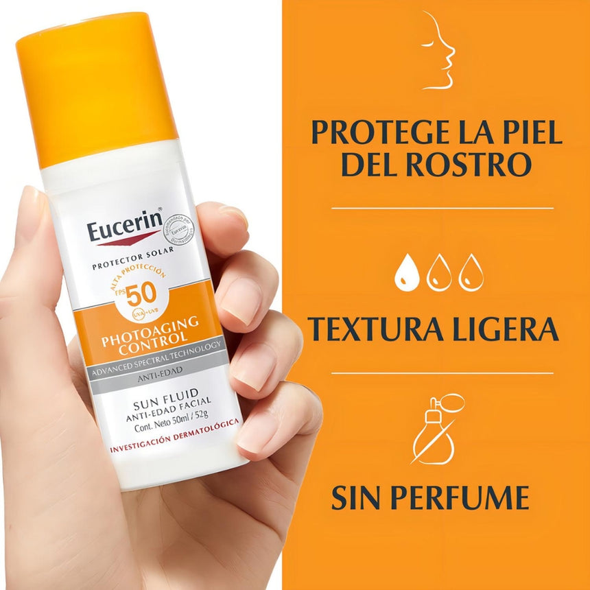 Fotoprotector Eucerin Photoaging Control SPF 50+ 50 ml