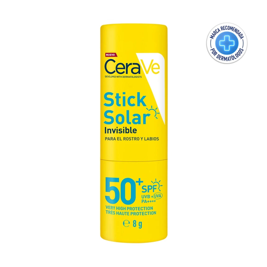 Protector solar Stick Cerave SPF 50 Invisible 8 g