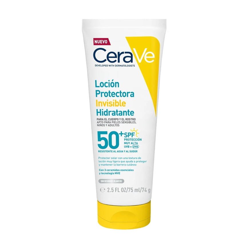 Loción protectora Cerave Invisible Hidratante 75 ml