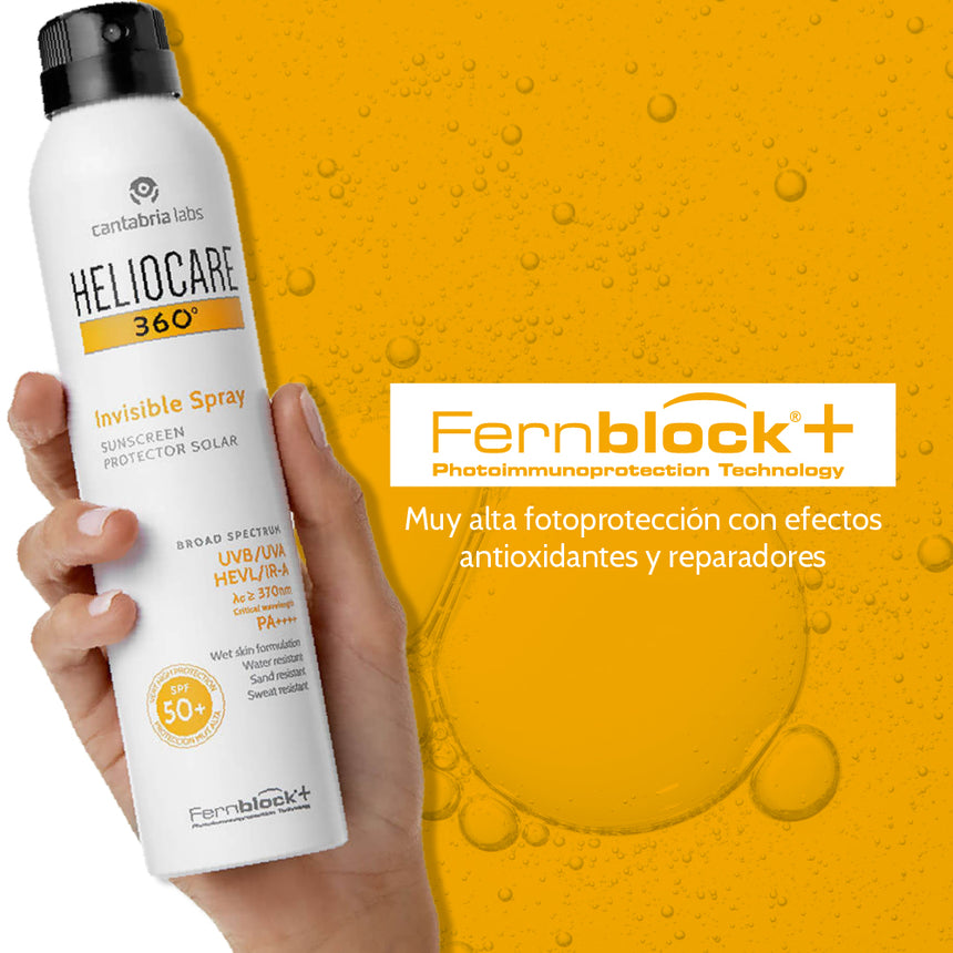 Fotoprotector Heliocare 360 Invisible Spray 200 ml